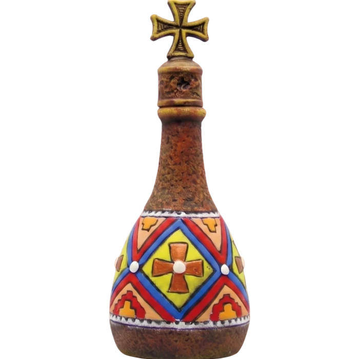 Handmade Clay Bottle