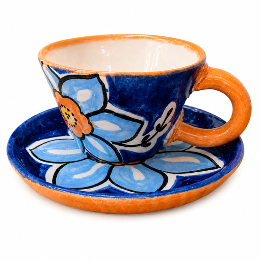 Ceramic Cup and Saucer Set